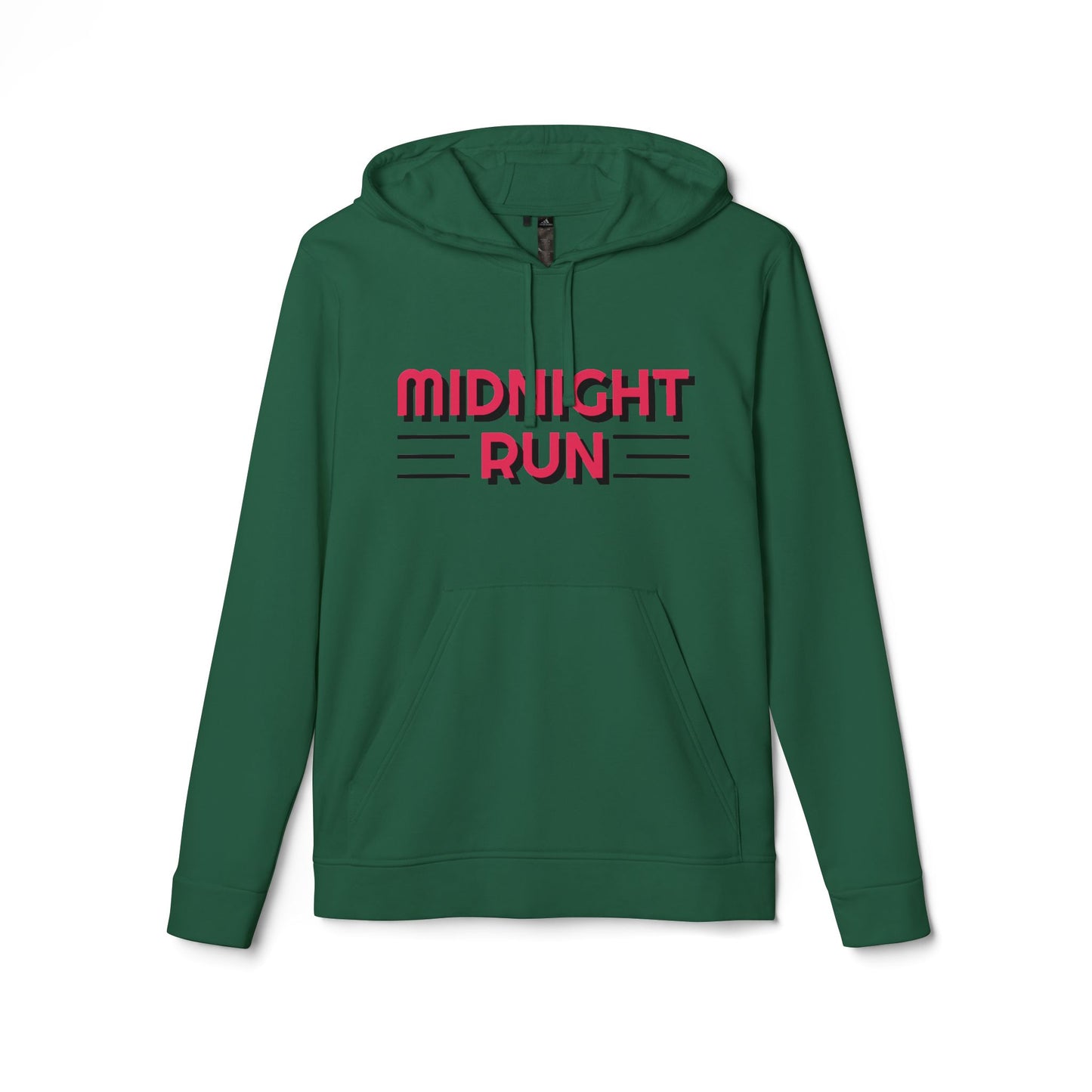 Adidas Unisex Fleece Hoodie - Midnight Run Design