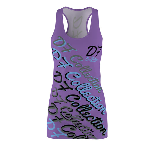 "DF COLLECTION" MEG Women's Cut & Sew Racerback Dress