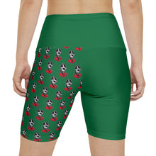 Load image into Gallery viewer, Tammy Green Women&#39;s Workout Shorts (AOP)