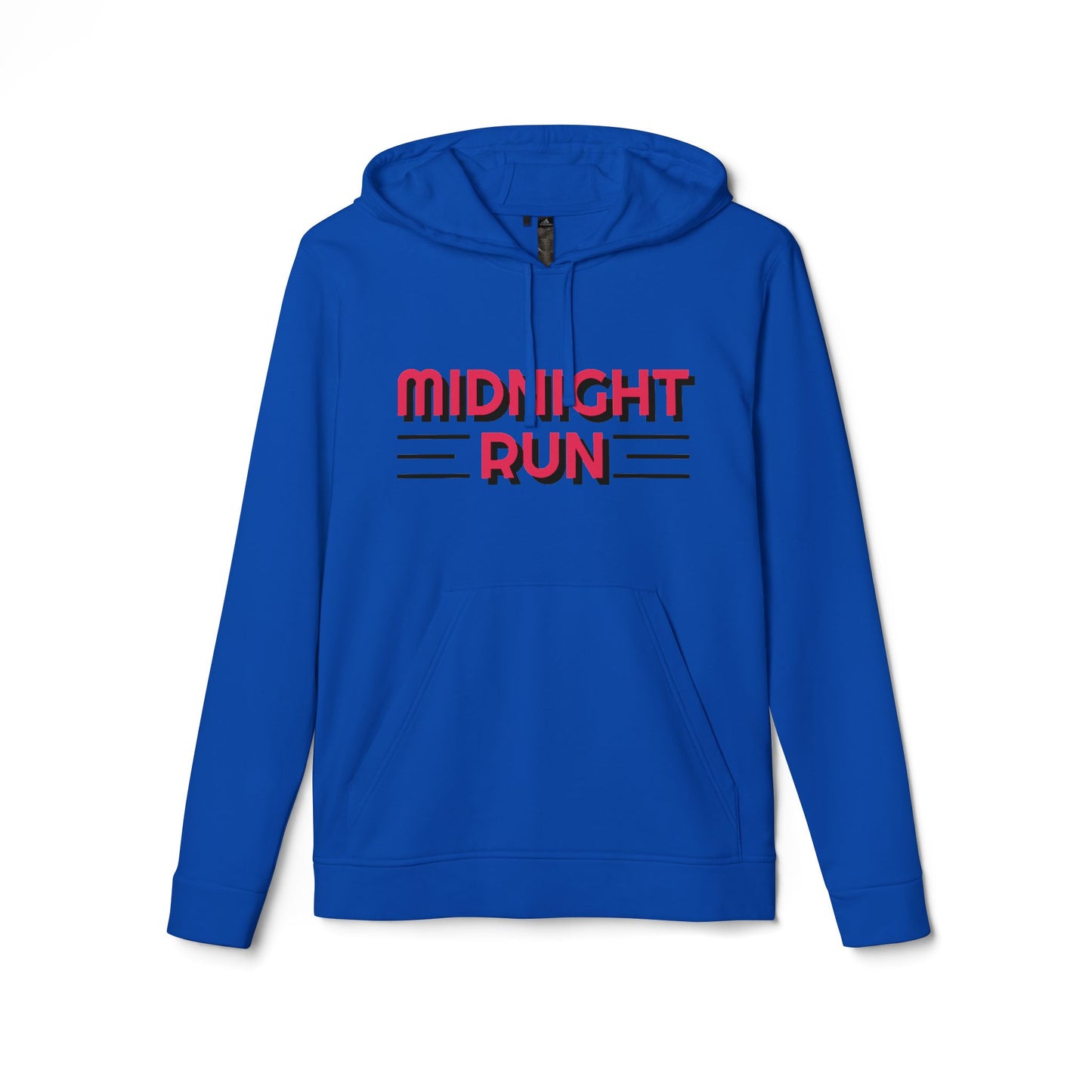 Adidas Unisex Fleece Hoodie - Midnight Run Design