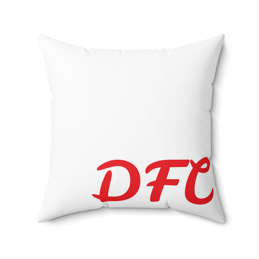 "DFC" Spun Polyester Square Pillow