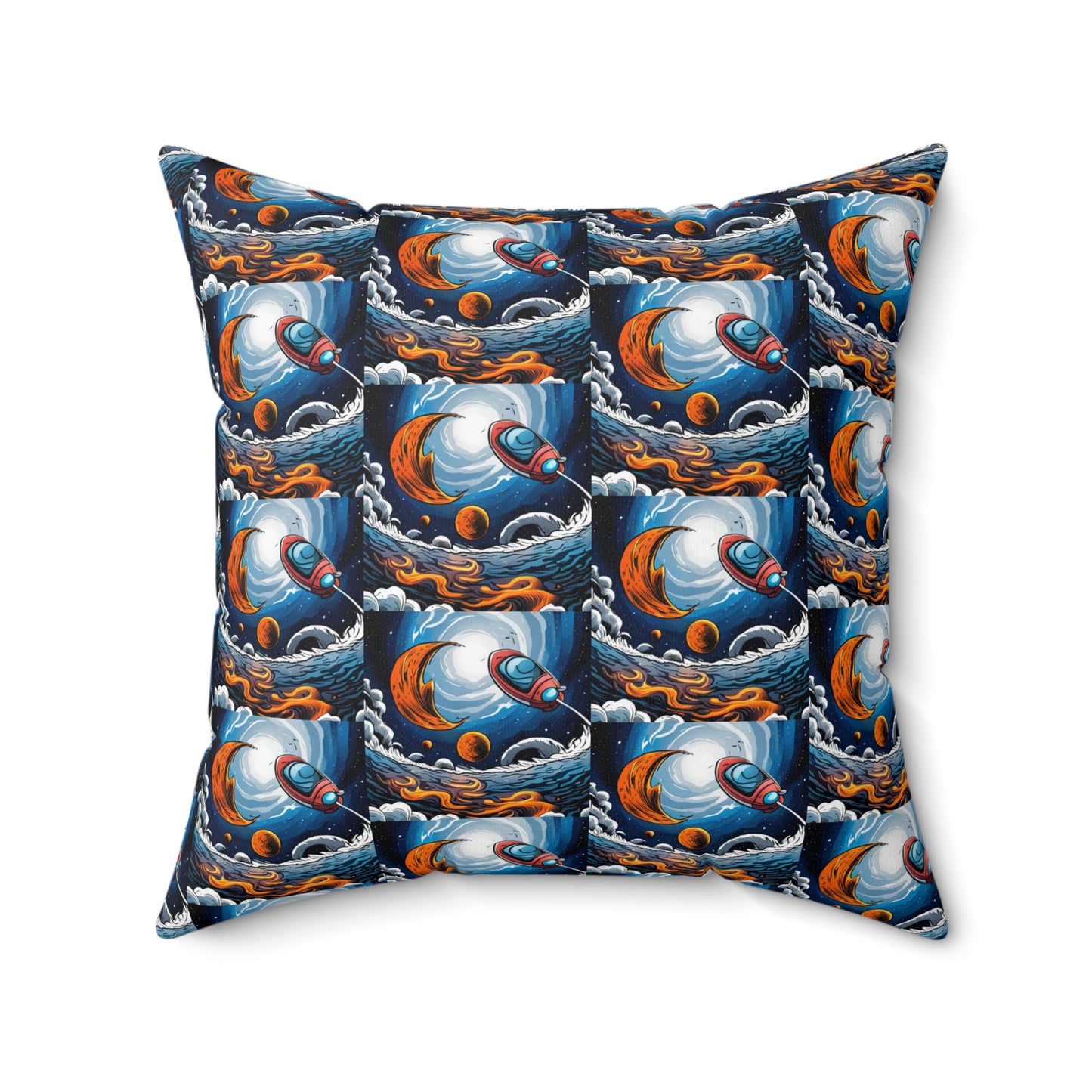 "Inner Stellar" DF Collection Spun Polyester Square Pillow