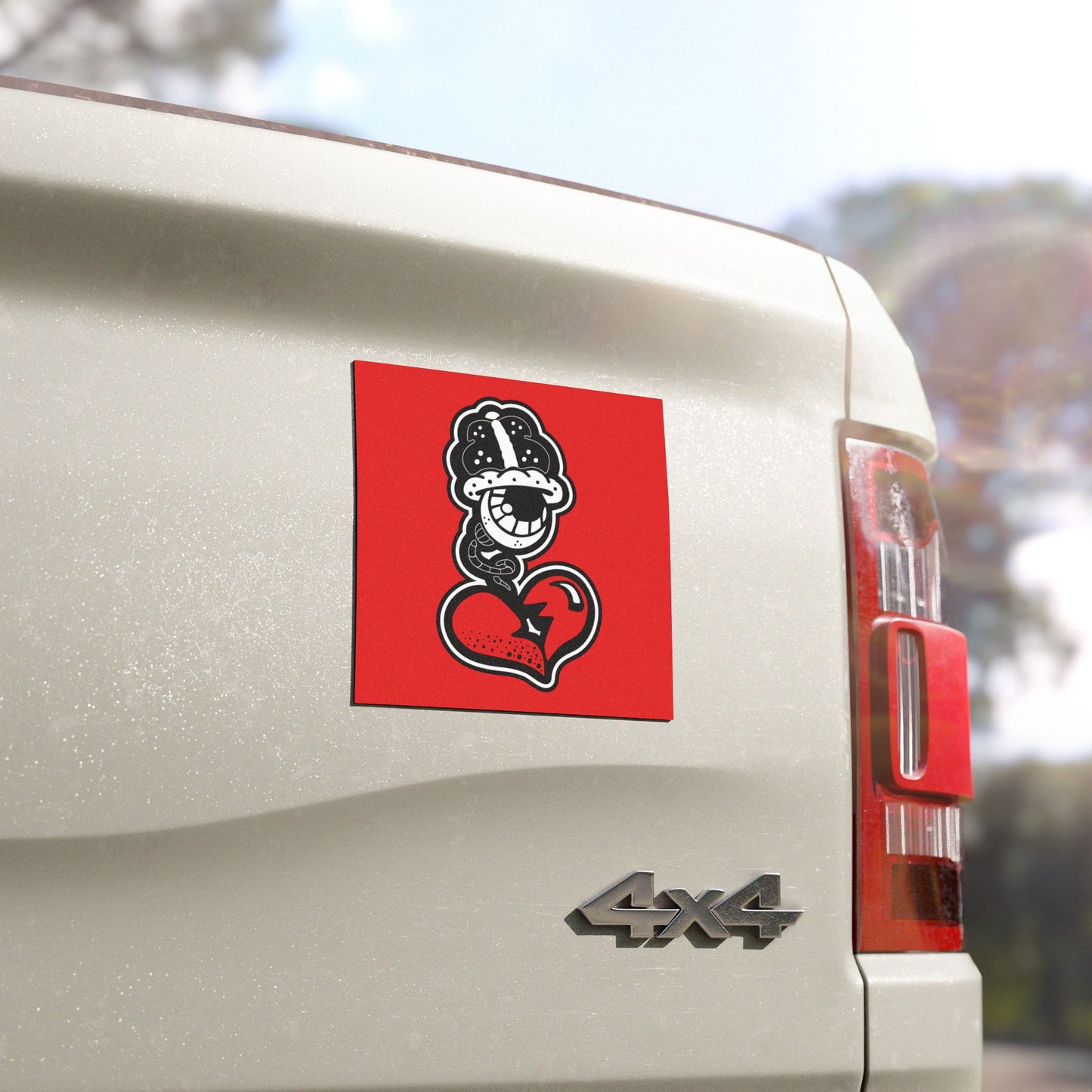 DrippyFish "Vinyl Car Magnet"