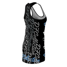 Load image into Gallery viewer, &quot;DF COLLECTION&quot; Black Women&#39;s Cut &amp; Sew Racerback Dress