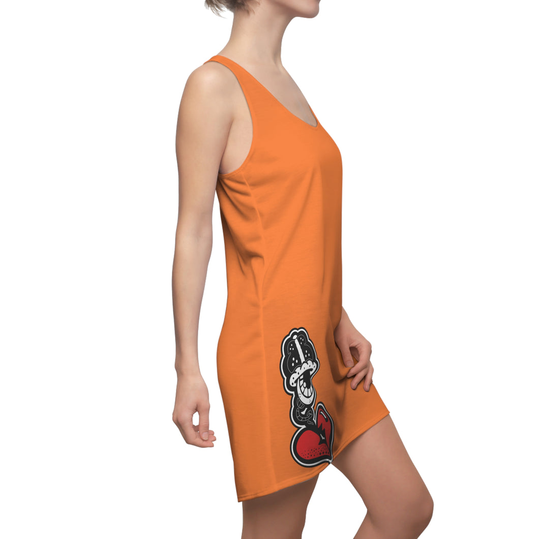 “DRIZZLE” CRUSTA Women's Cut & Sew Racerback Dress