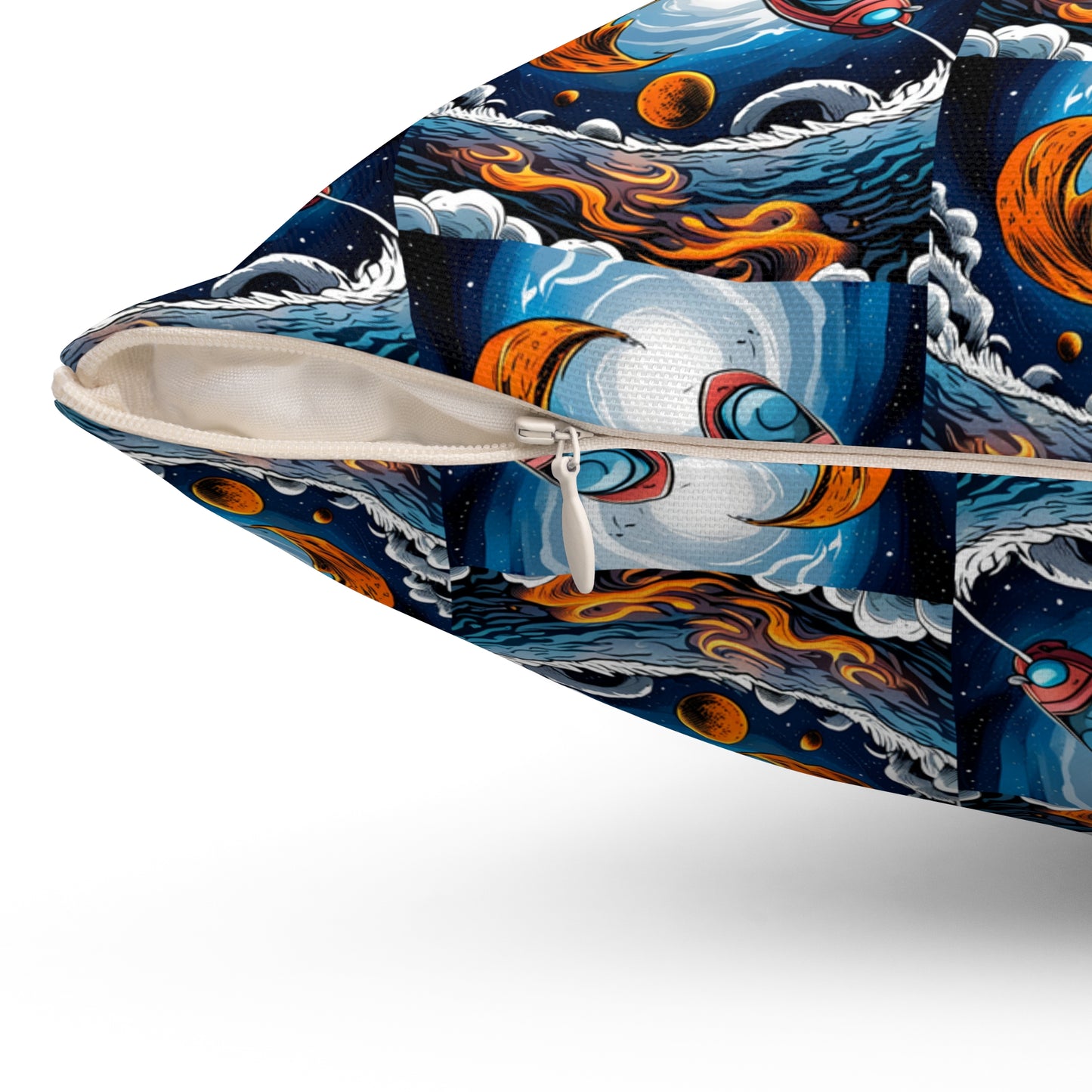 "Inner Stellar" DF Collection Spun Polyester Square Pillow