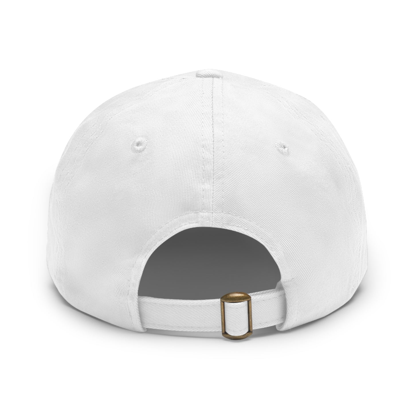 OG 2 Dad Hat with Leather Patch (Round)