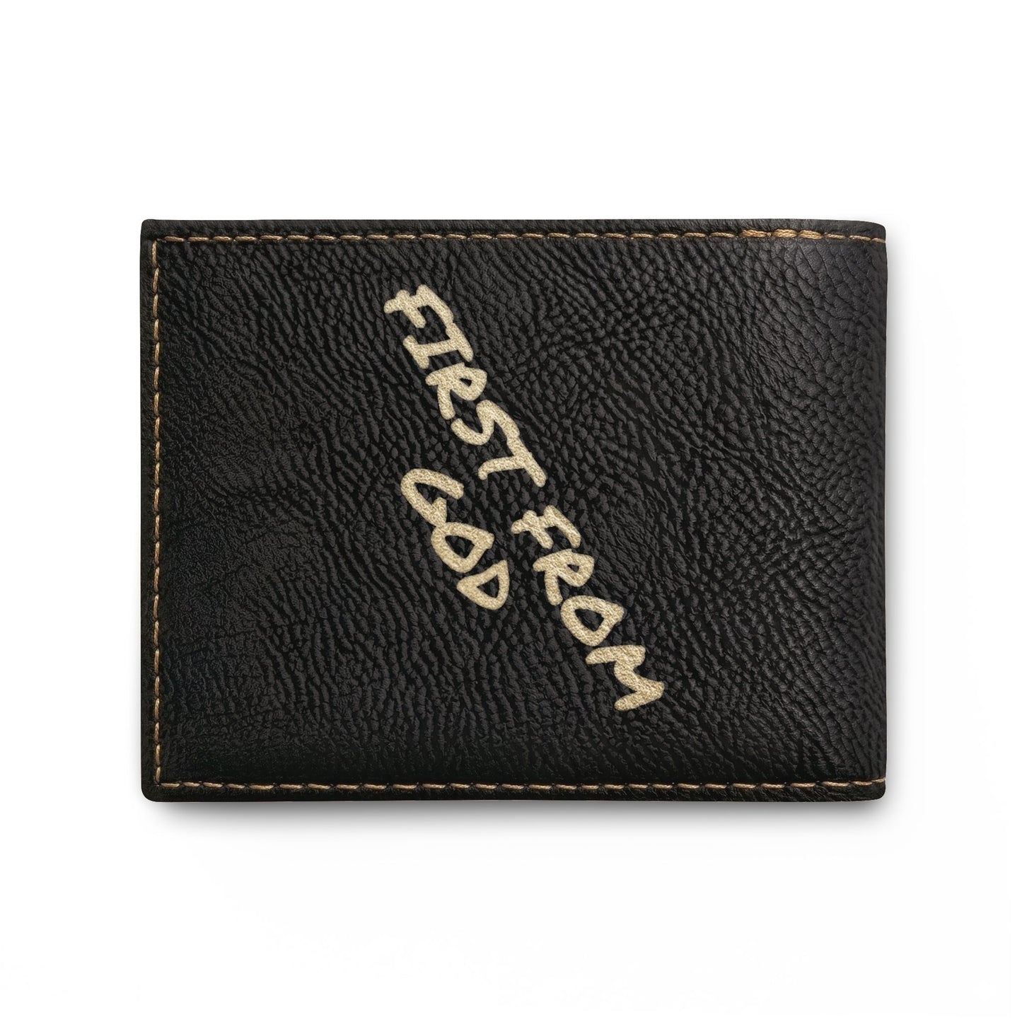 Bi-Fold Wallet —"First From God" Script