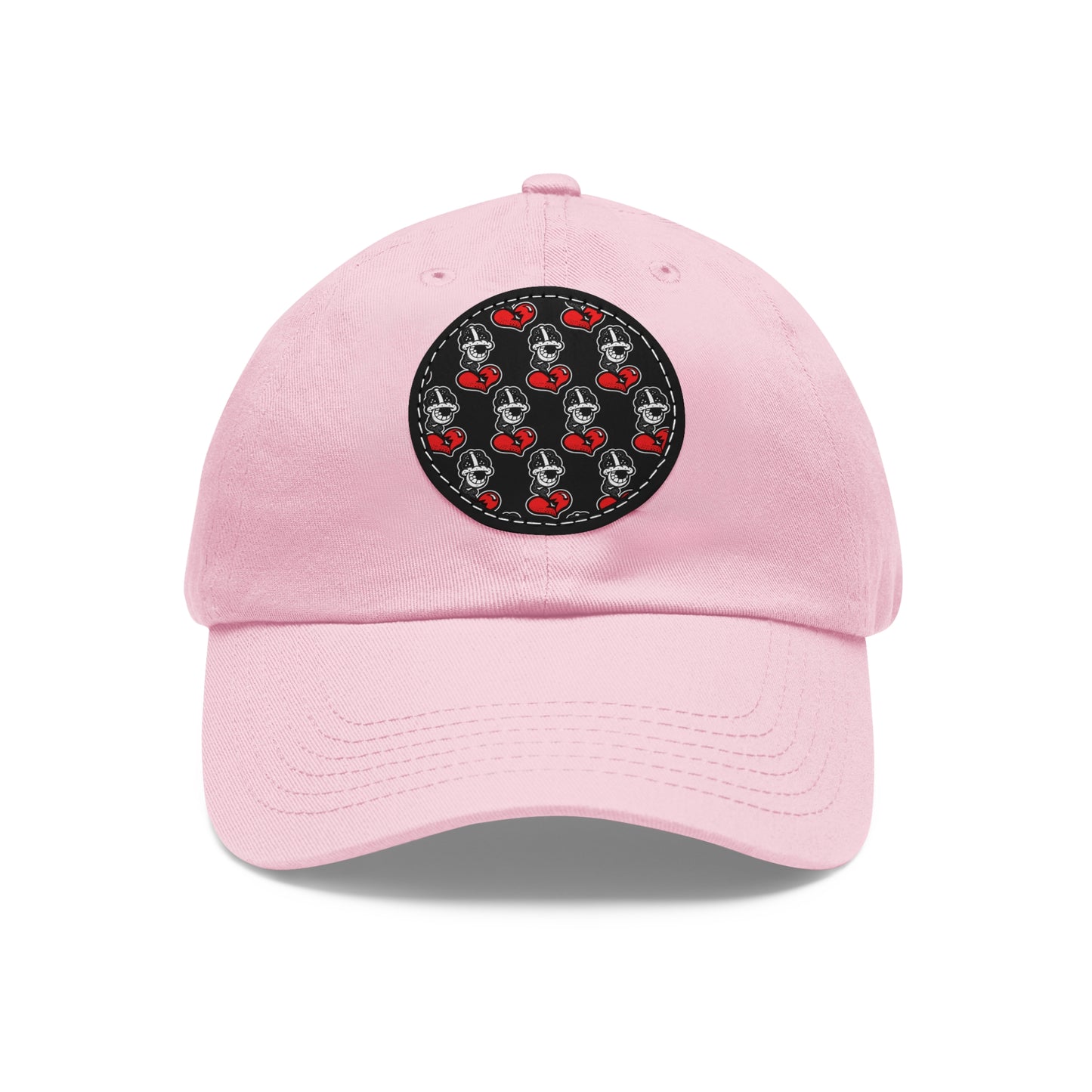 OG 2 Dad Hat with Leather Patch (Round)