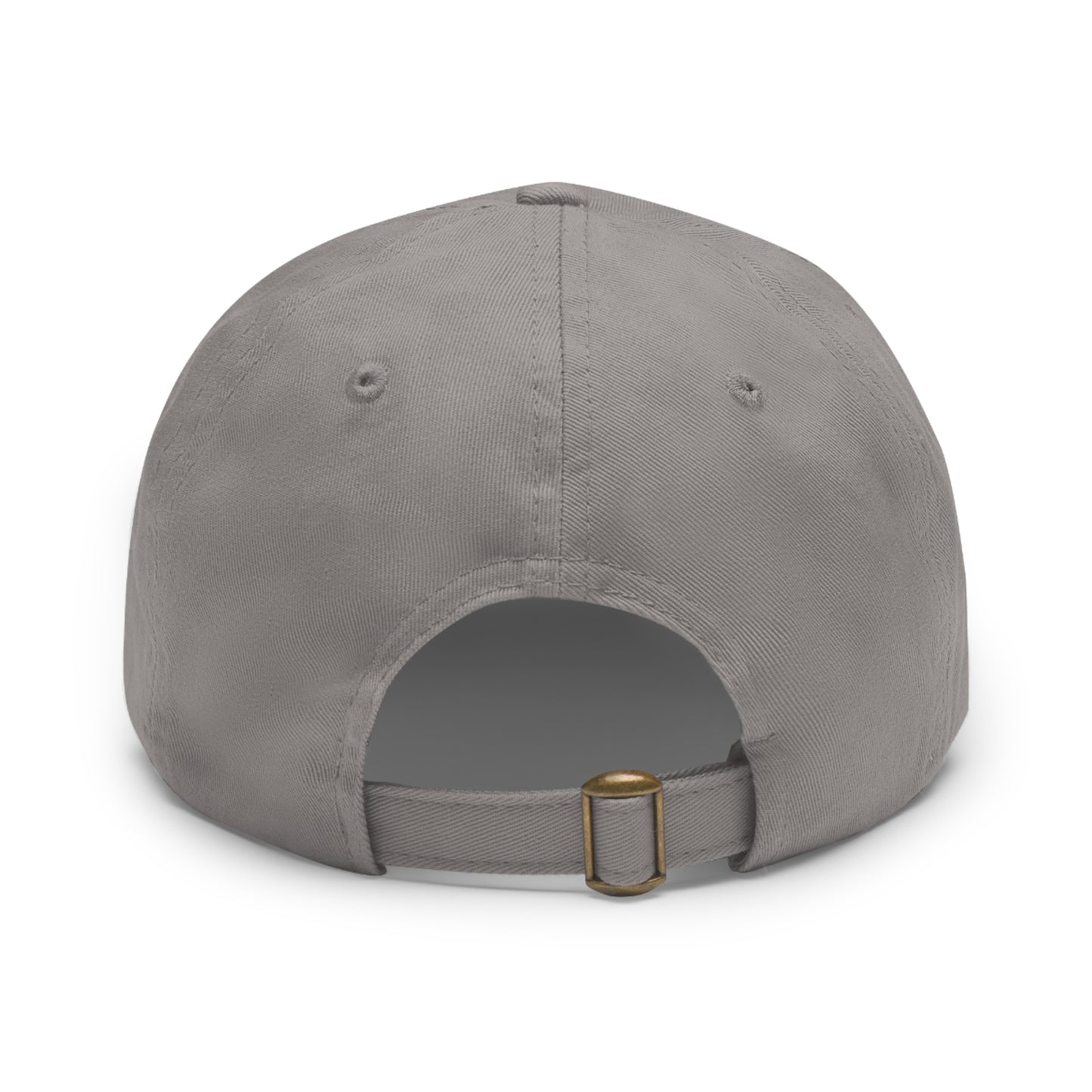 OG 2 Dad Hat with Leather Patch (Round)