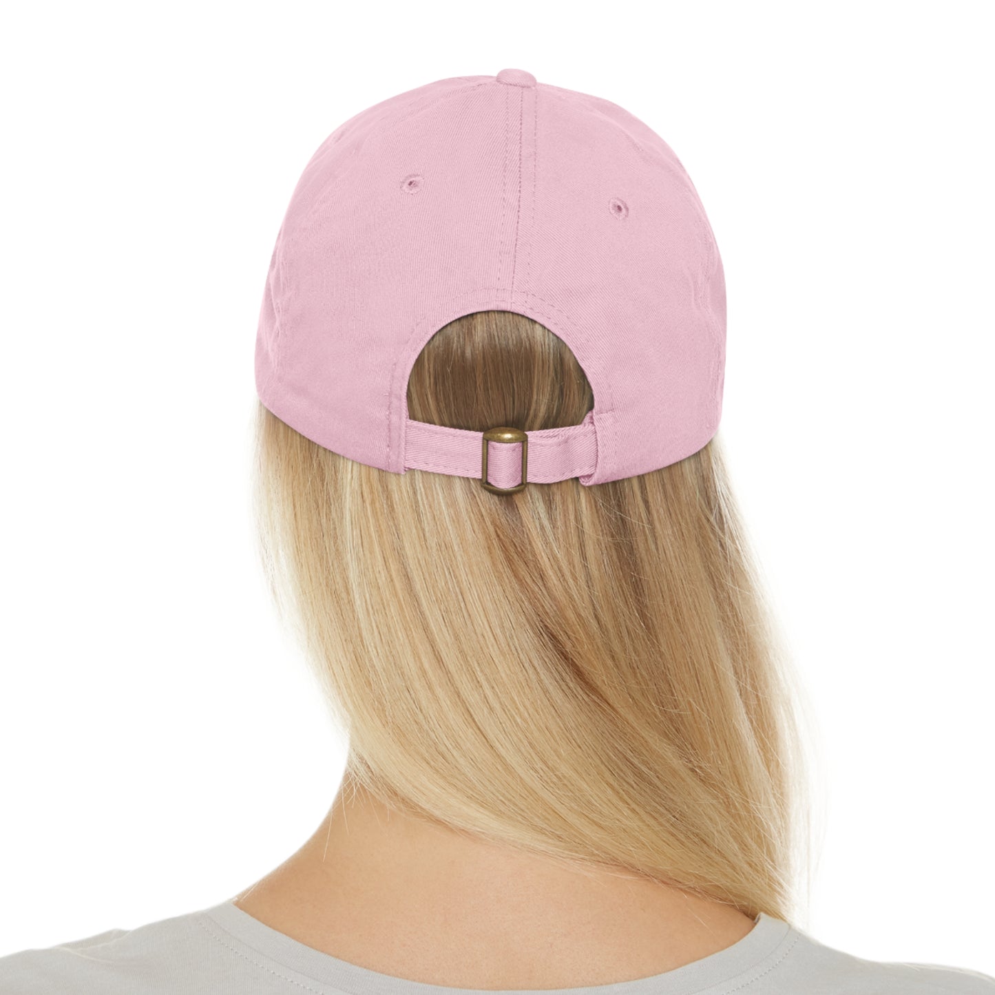 OG 2 Dad Hat with Leather Patch (Round)