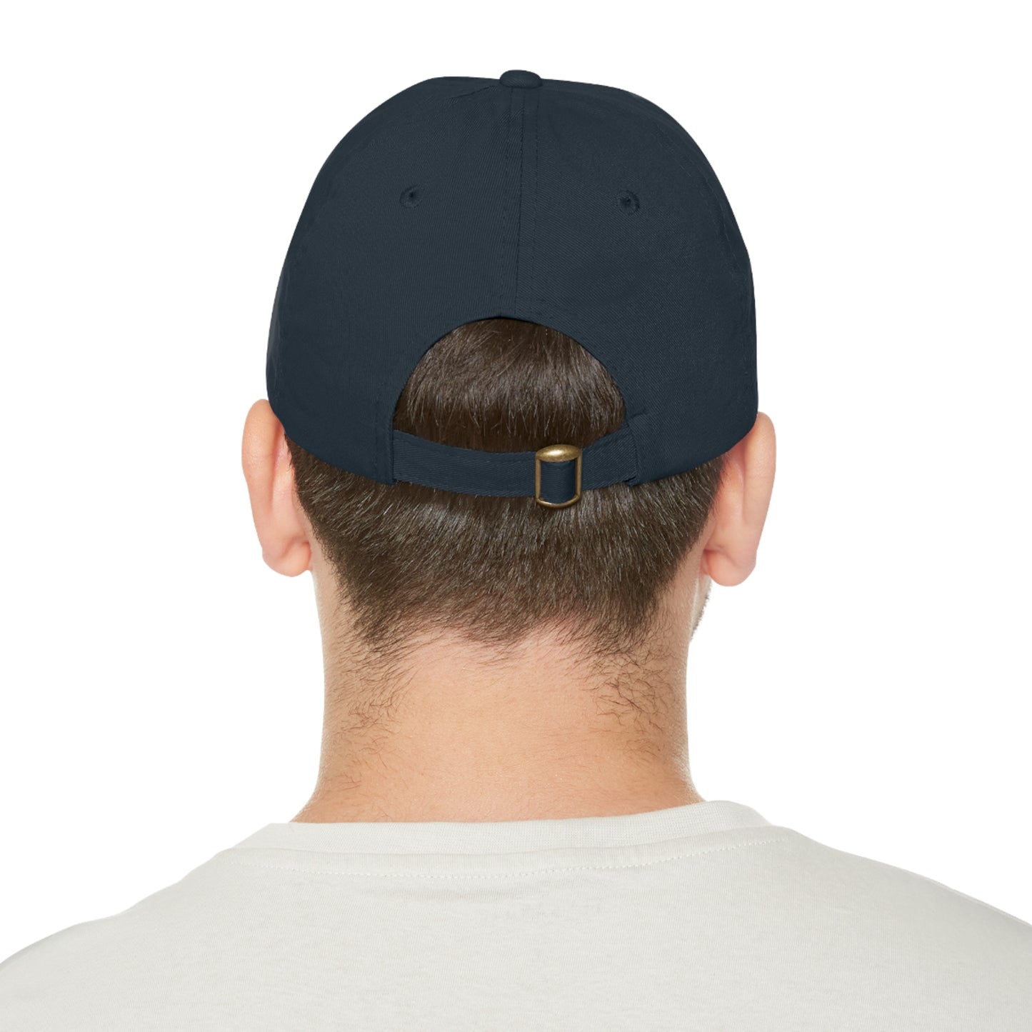 OG 2 Dad Hat with Leather Patch (Round)