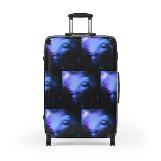 "Moon Rocks" Black Suitcase