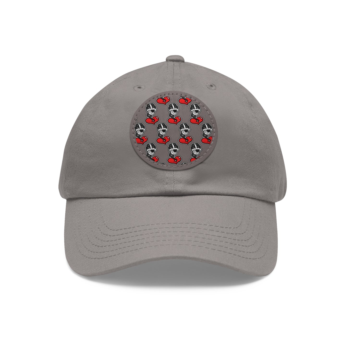 OG 2 Dad Hat with Leather Patch (Round)