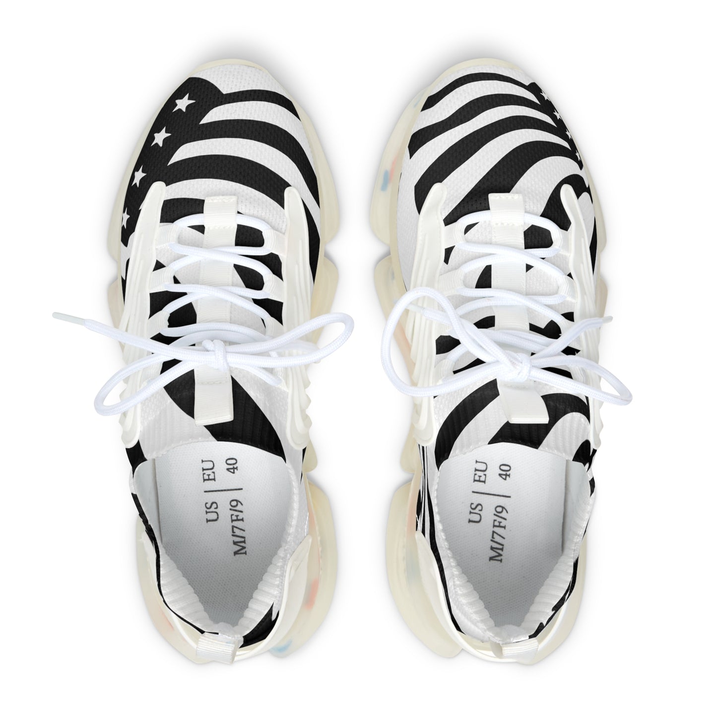 "Oreo Runner's" Women's Mesh Sneakers