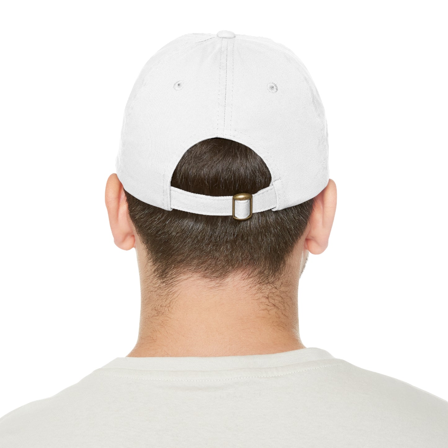 OG 2 Dad Hat with Leather Patch (Round)