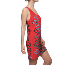 Load image into Gallery viewer, &quot;DF COLLECTION&quot; RED Women&#39;s Cut &amp; Sew Racerback Dress