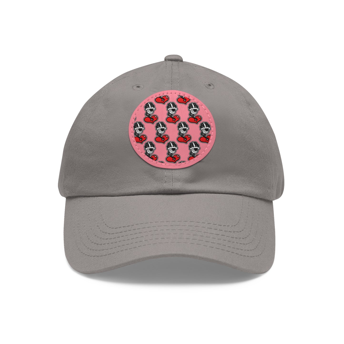 OG 2 Dad Hat with Leather Patch (Round)