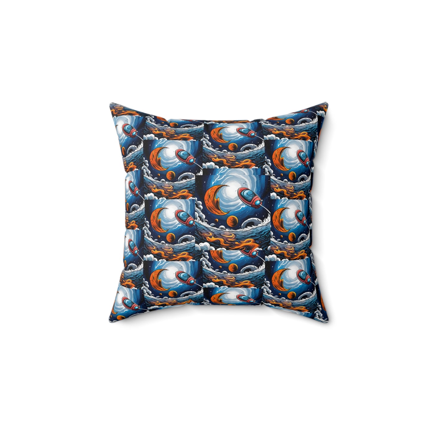 "Inner Stellar" DF Collection Spun Polyester Square Pillow