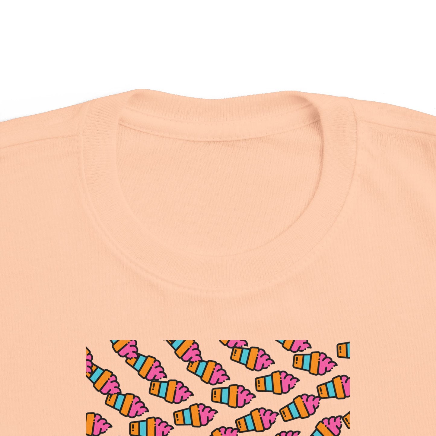 "Ice Cream Tee" For Toddlers