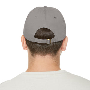 OG 2 Dad Hat with Leather Patch (Round)