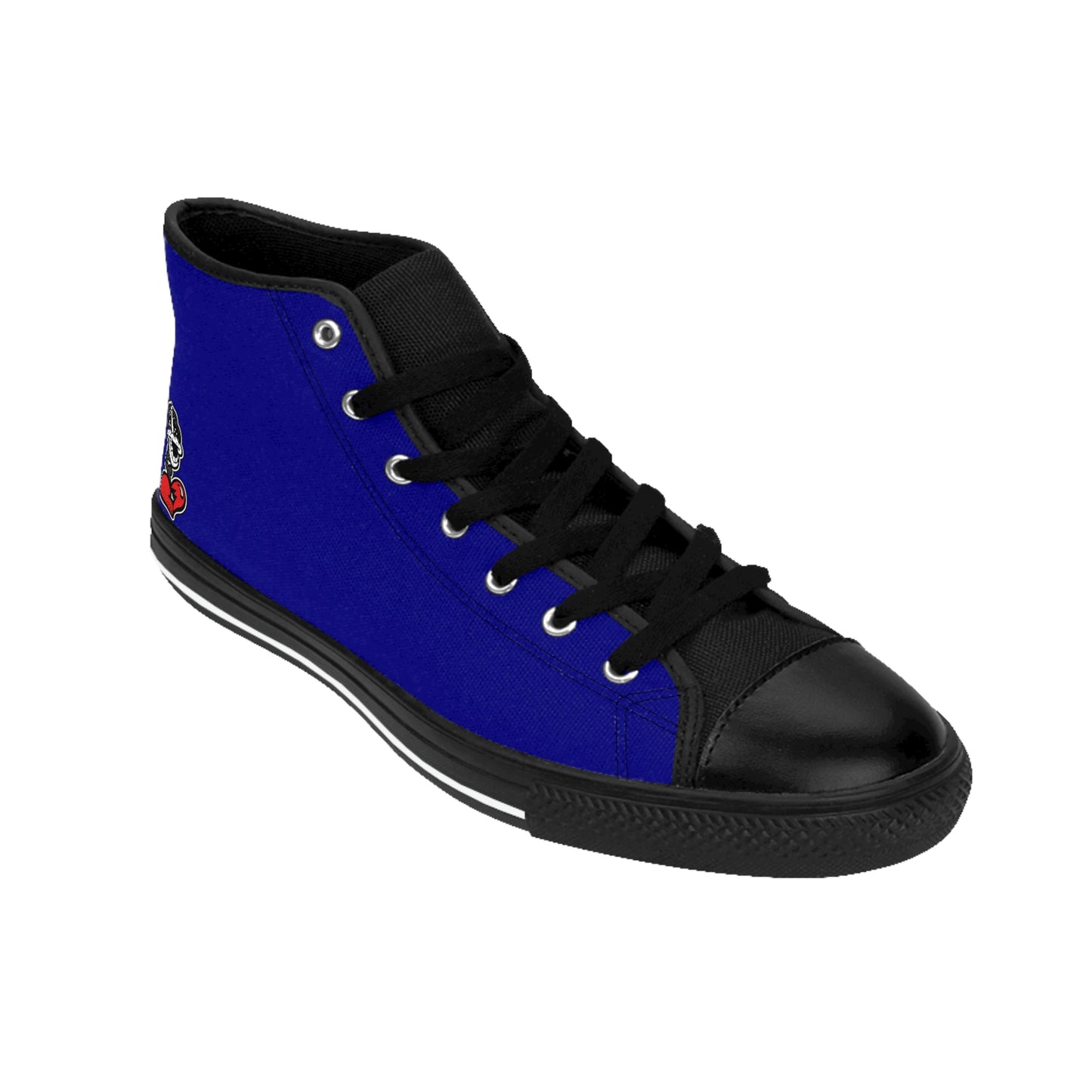 “Deep Blue C's" Men’s High-top Sneakers