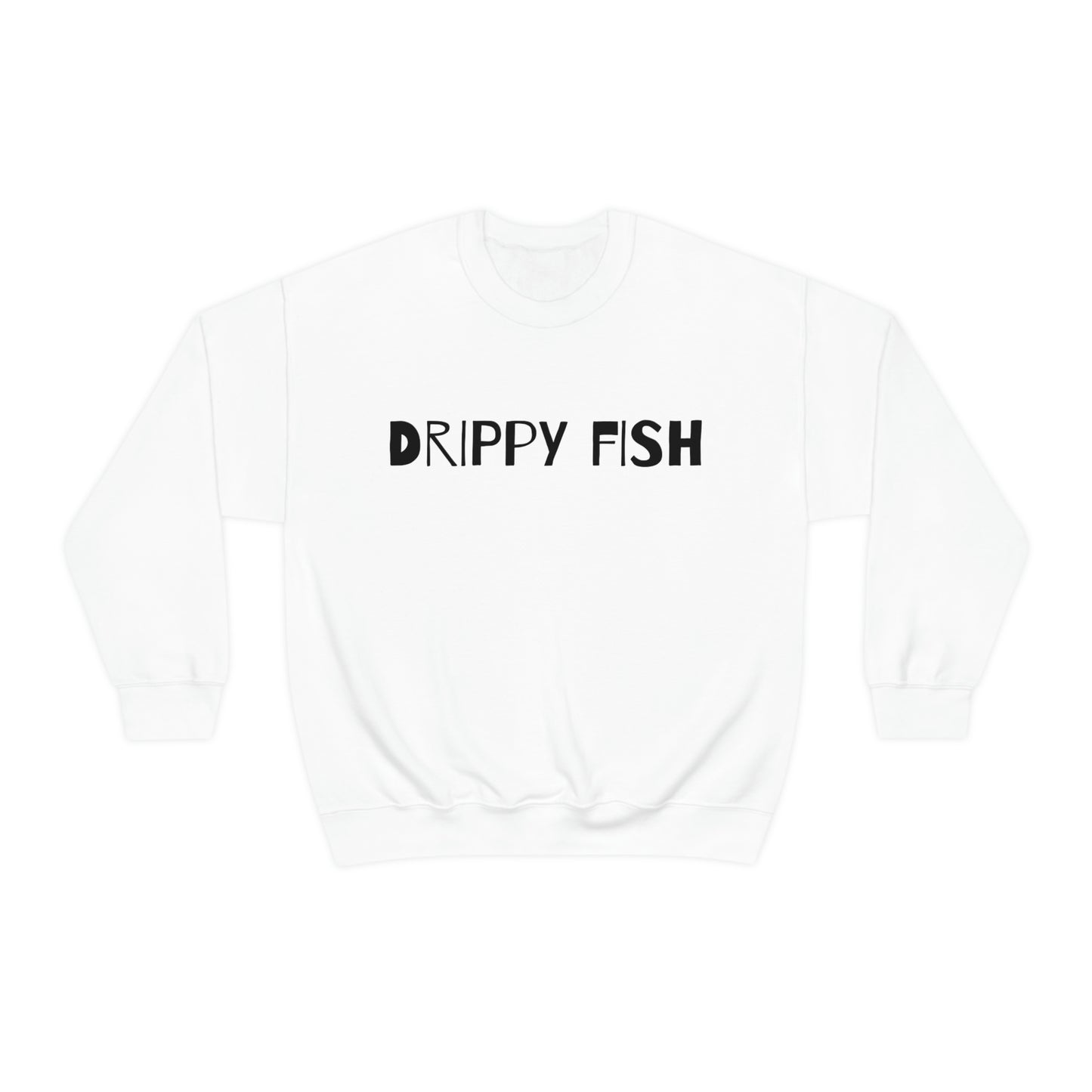 Drippy Fish™(blk lbl) Crewneck Sweatshirt