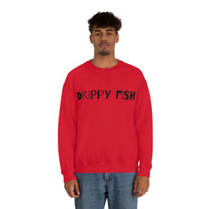 Drippy Fish™(blk lbl) Crewneck Sweatshirt