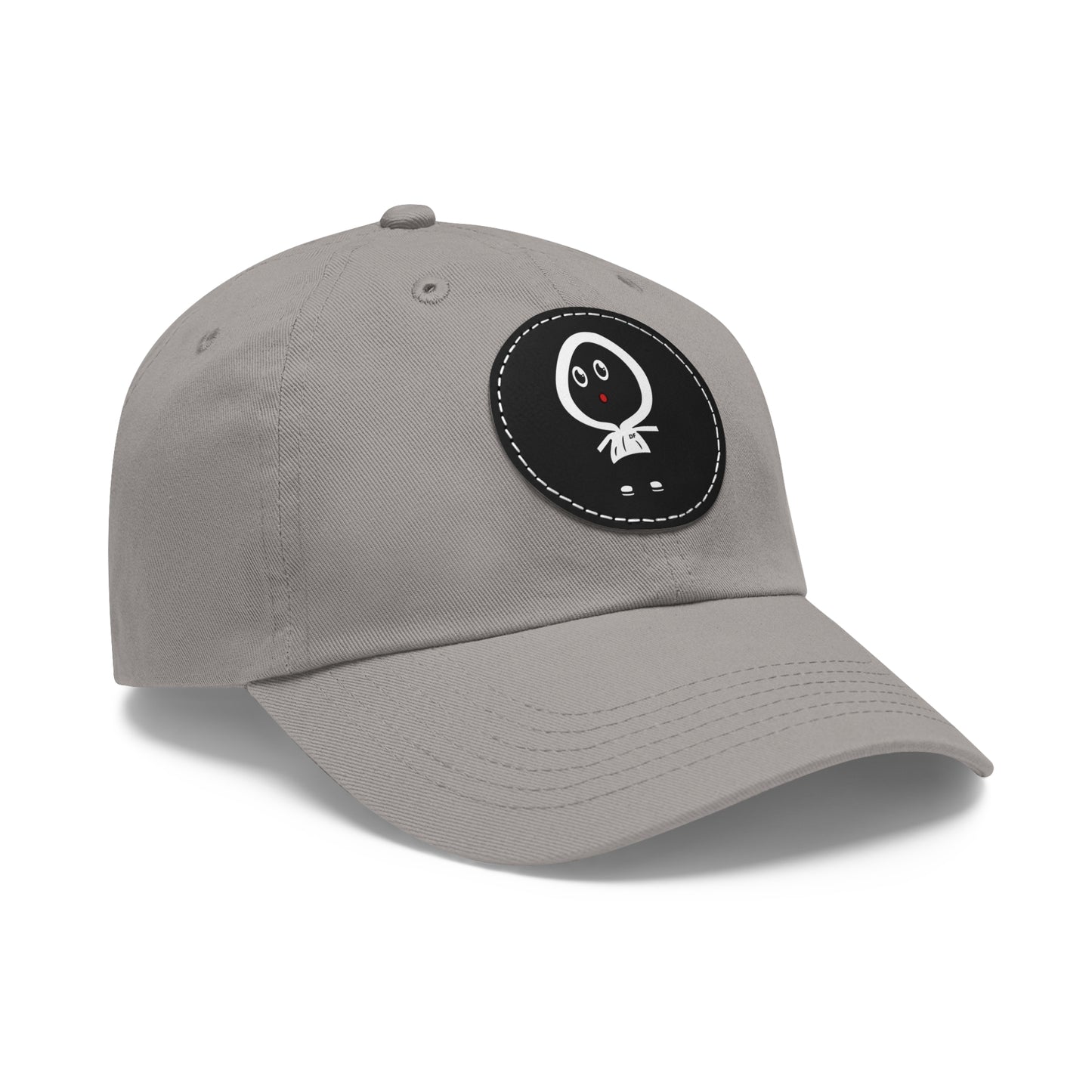 OG Dope Fiction Dad Hat with Leather Patch (Round)