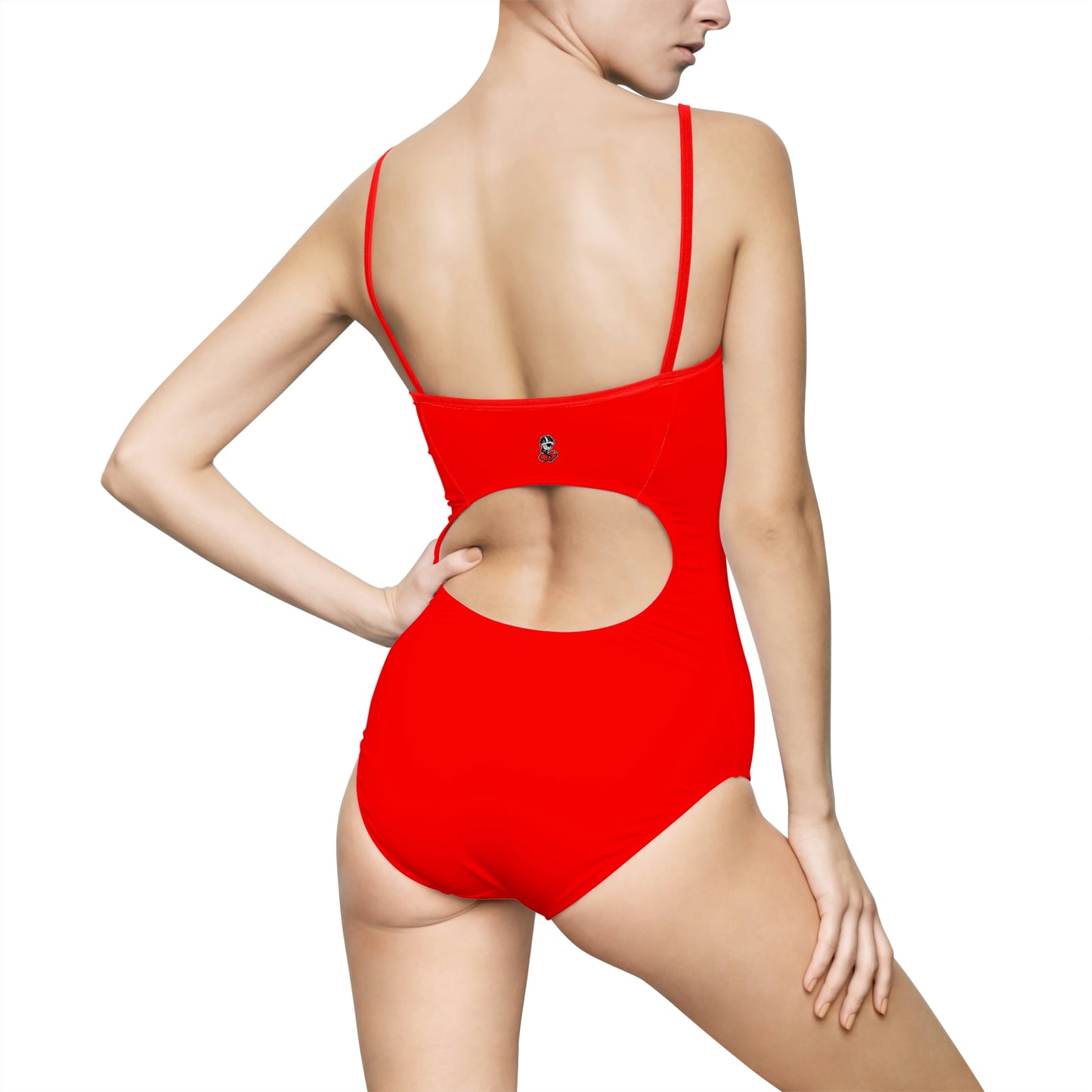 “Drippy Red” Women's One-piece Swimsuit