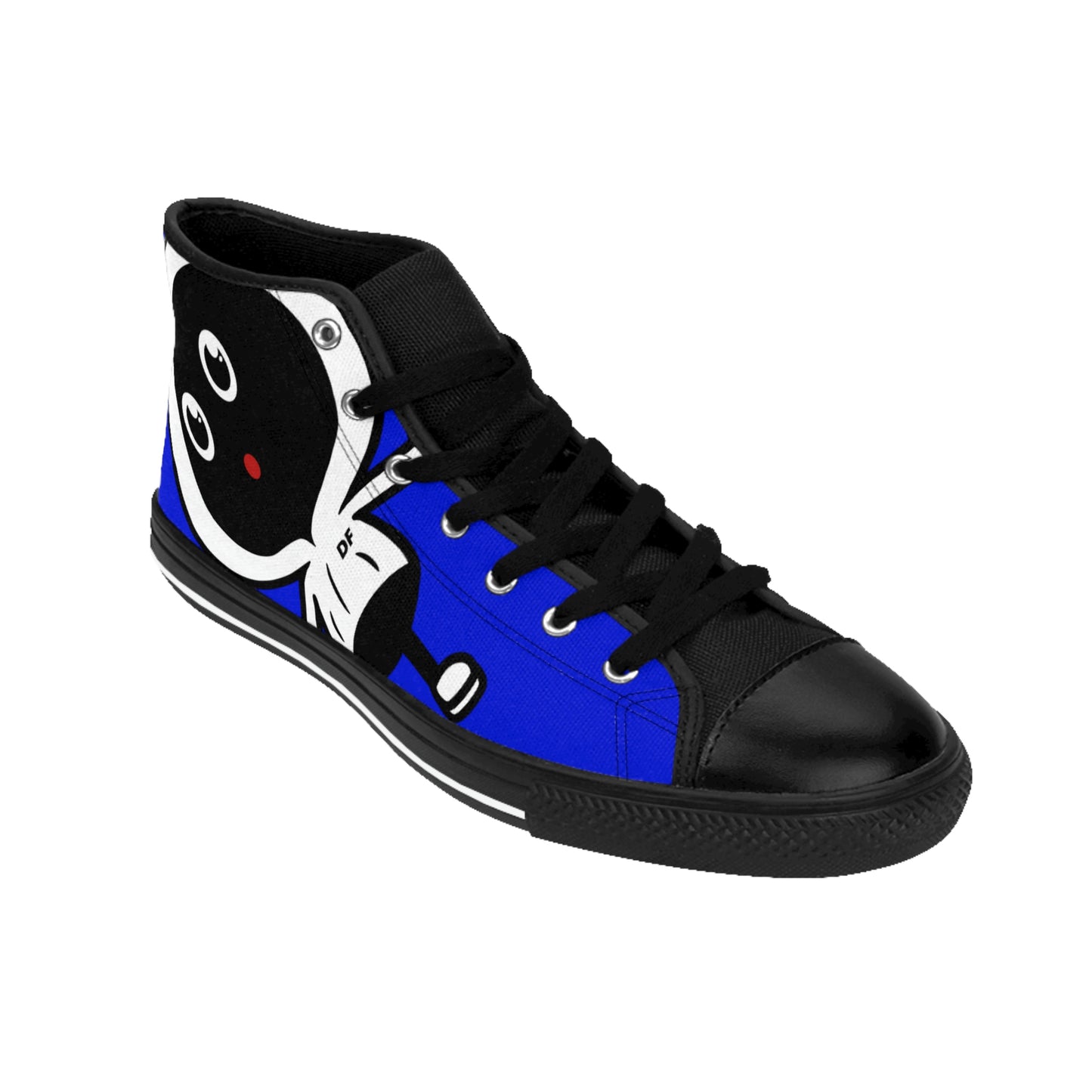 “Dope Fiction” Limited Edition Blue (1 of 180) Men's High-top Sneakers