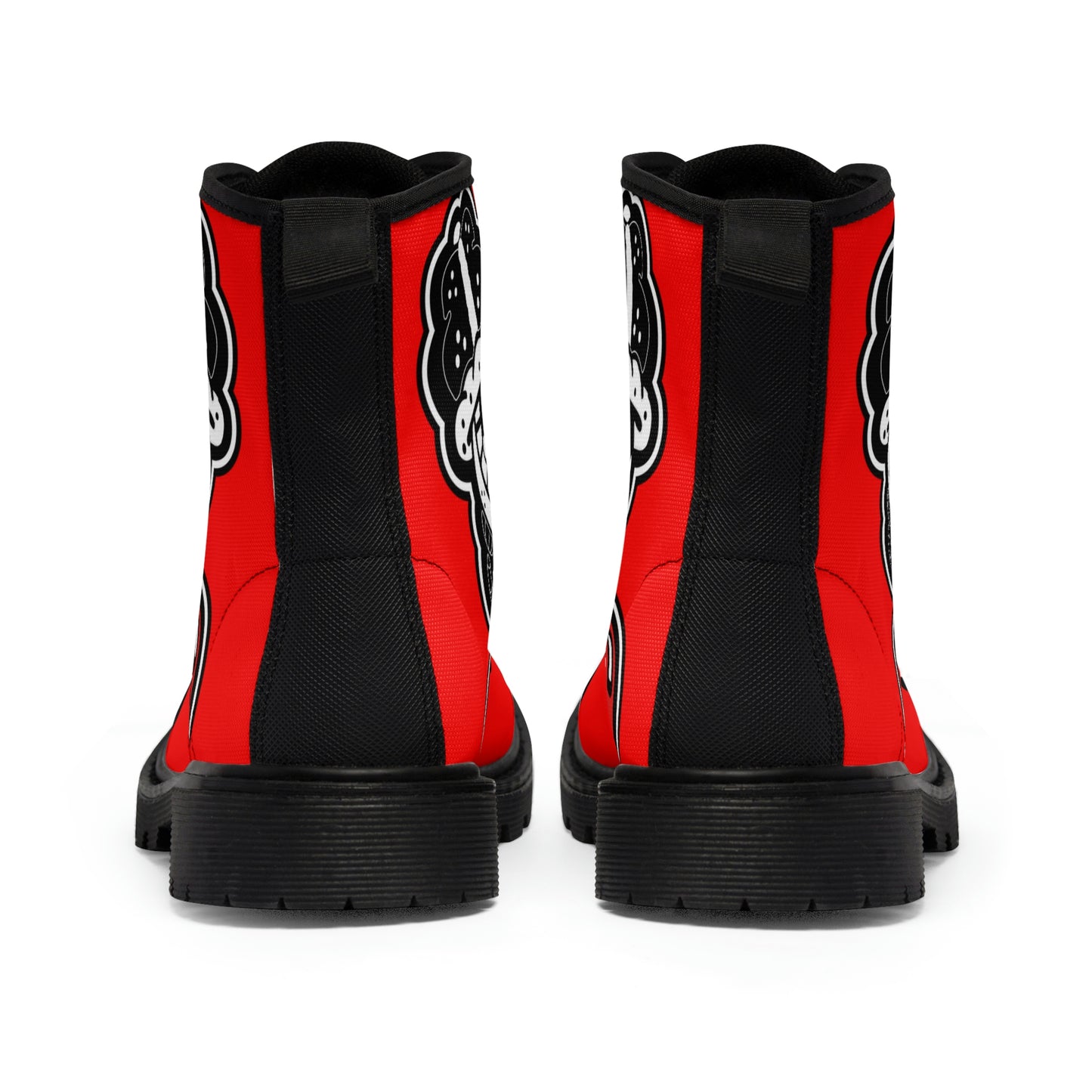 "Drippy Red" Women's Martin Boots