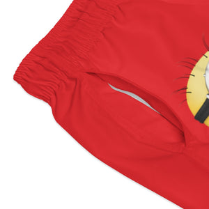 SPACE BABY RED Swim Trunks