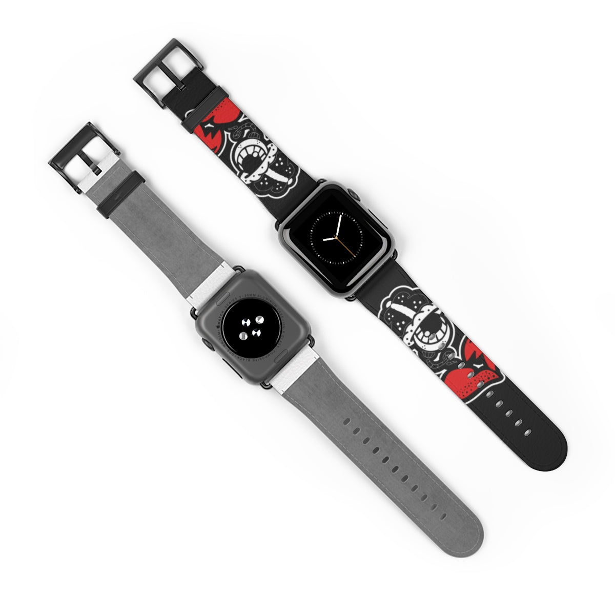 "Drippy Fish Blk" Watch Strap