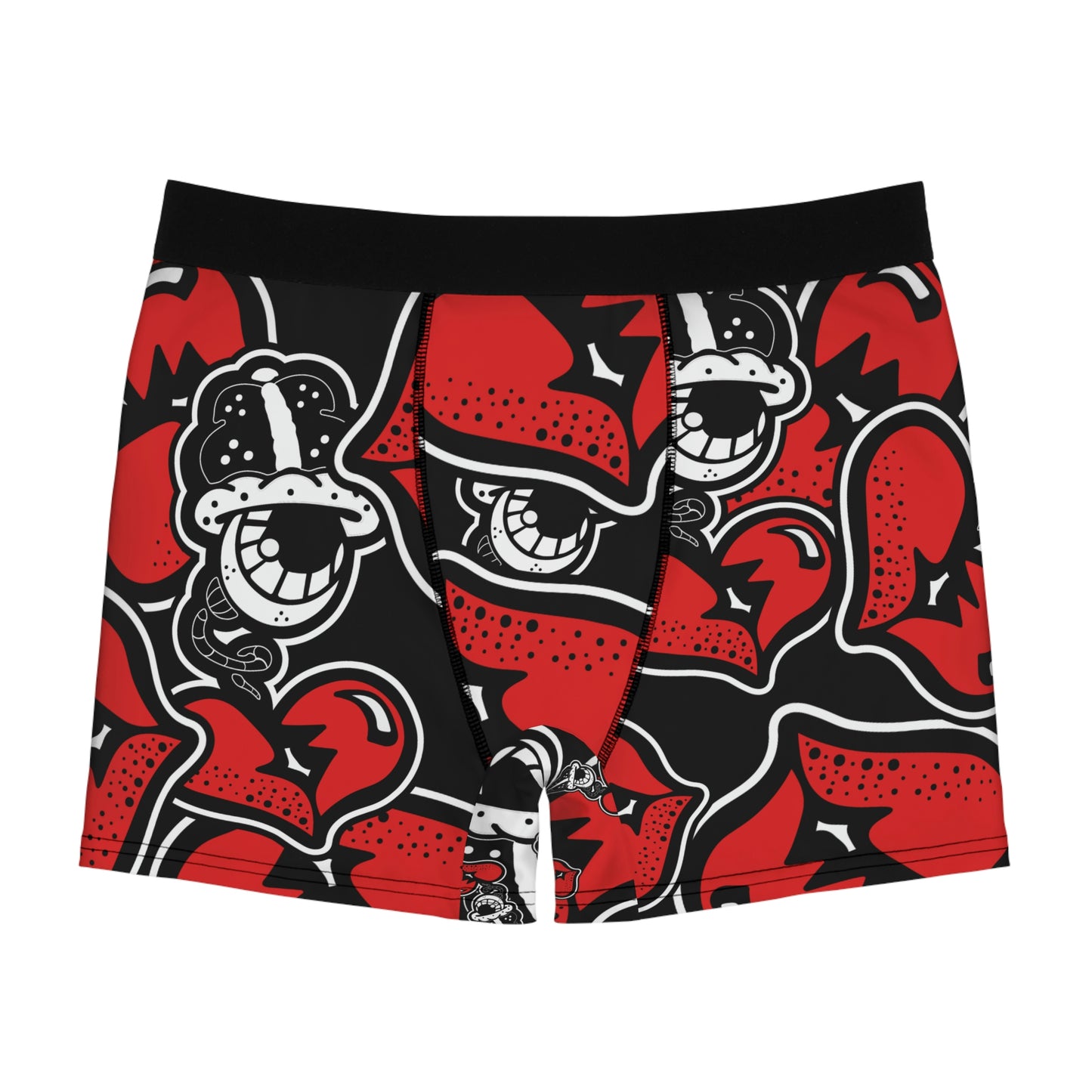 "Too Much Sauce” blk Men's Boxer Briefs