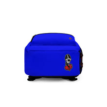 Load image into Gallery viewer, &quot;Drippy Blue&quot; Backpack (Made in USA)