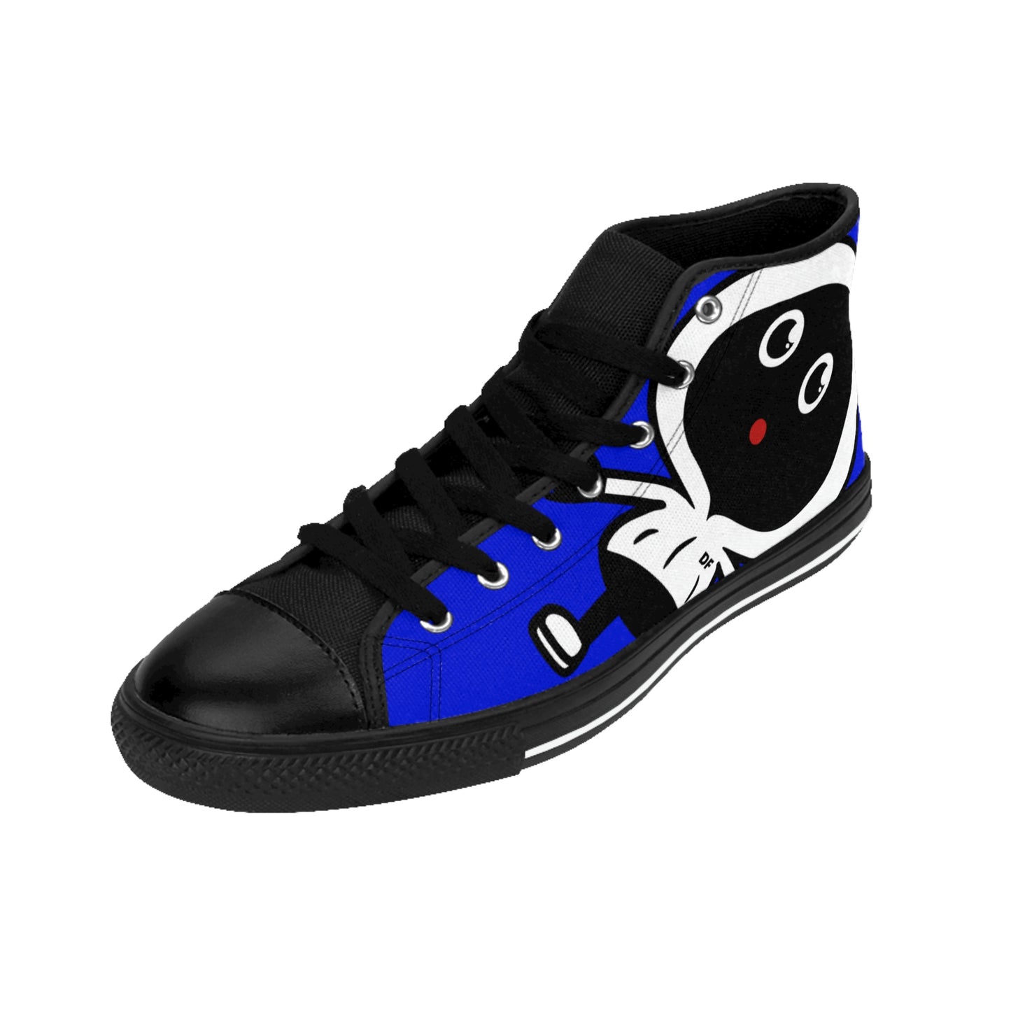 “Dope Fiction” Limited Edition Blue (1 of 180) Men's High-top Sneakers