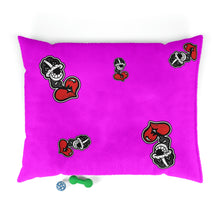 Load image into Gallery viewer, Pink Drippy Fish Pet Bed