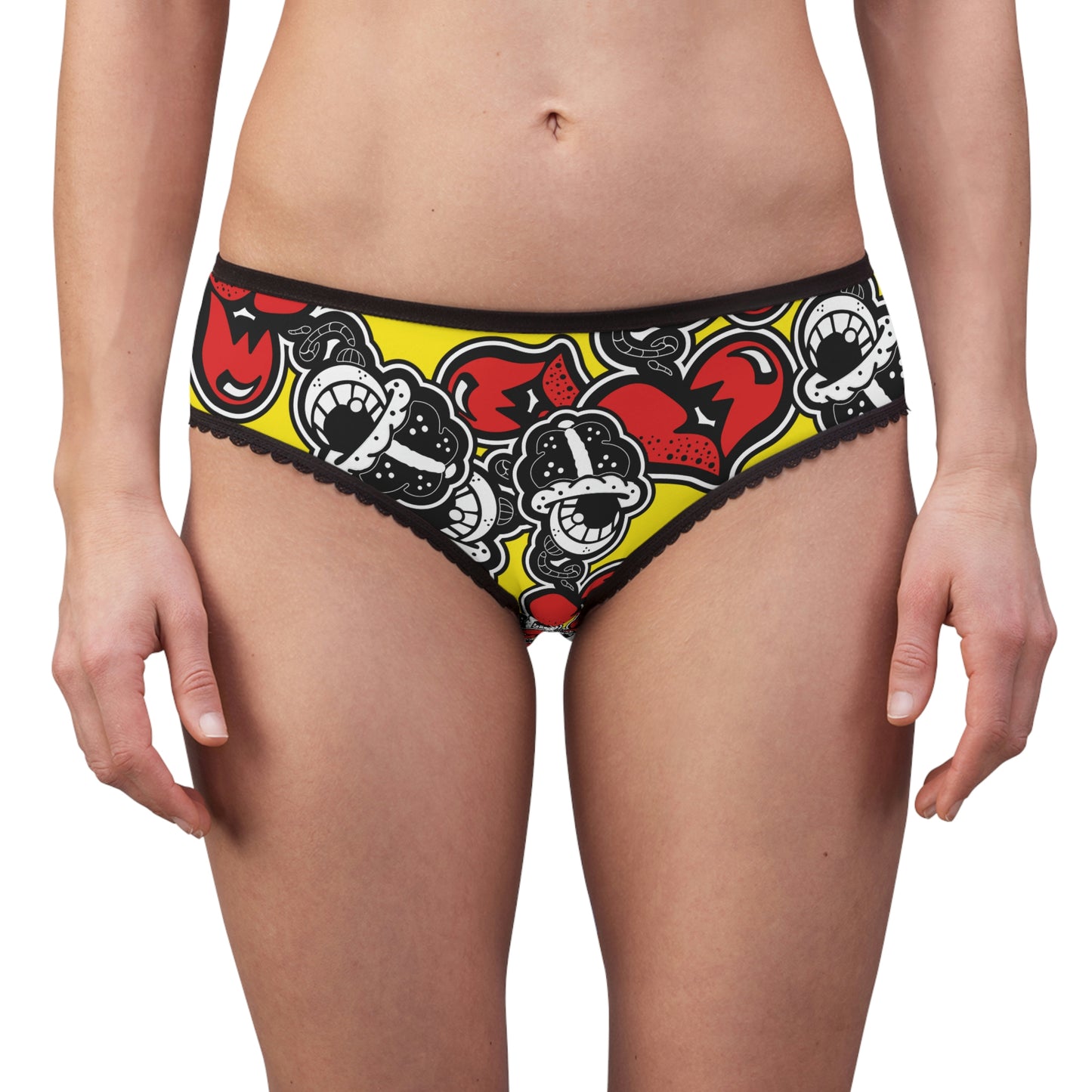 "Lady Drip" Yellow Women's Briefs