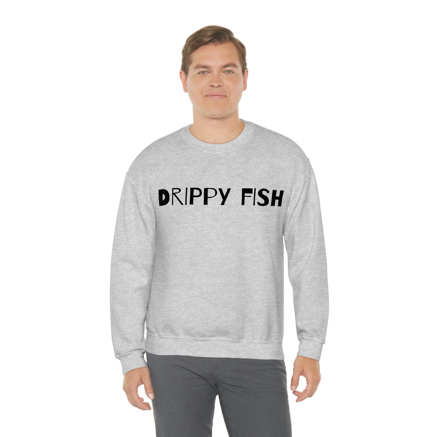 Drippy Fish™(blk lbl) Crewneck Sweatshirt