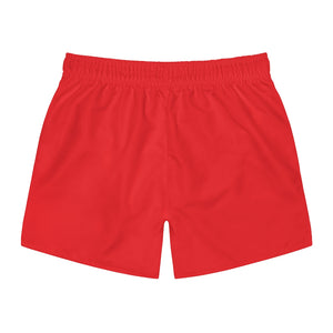 SPACE BABY RED Swim Trunks