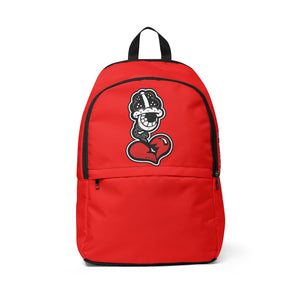DRIPPYFISH™ RED Fabric Backpack
