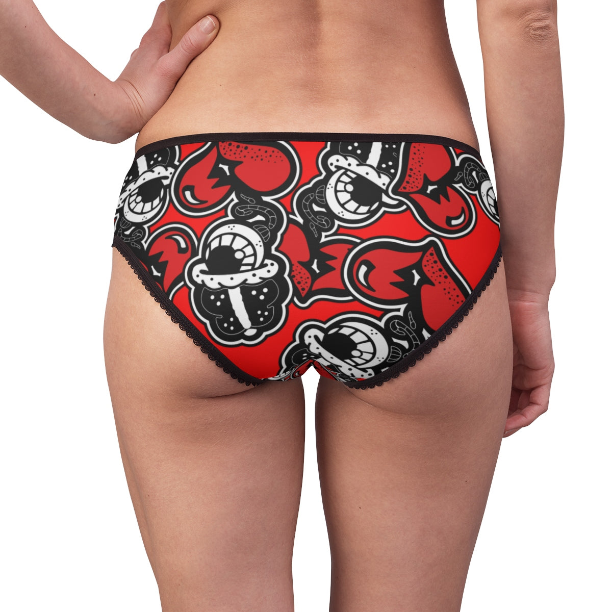 "Lady Drip" Red Women's Briefs