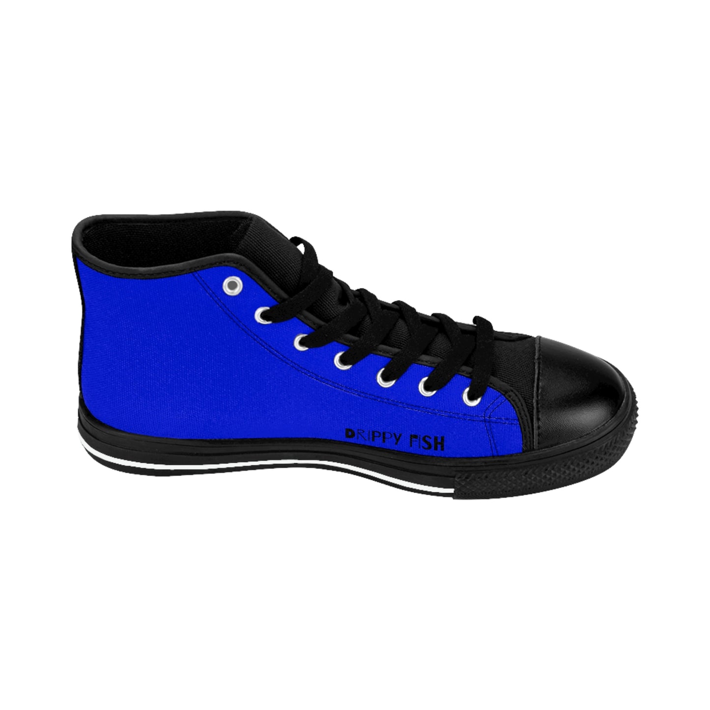 “Dope Fiction” Limited Edition Blue (1 of 180) Men's High-top Sneakers