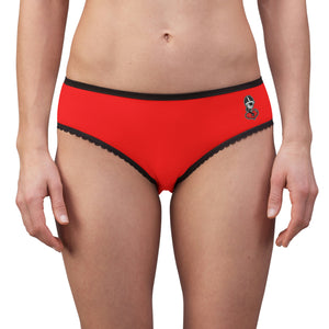 “LIL DRIPPY RED” Women's Briefs (small logo on front)