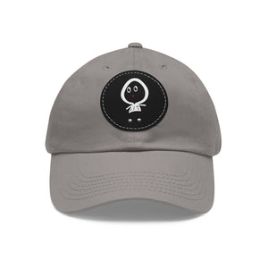 OG Dope Fiction Dad Hat with Leather Patch (Round)