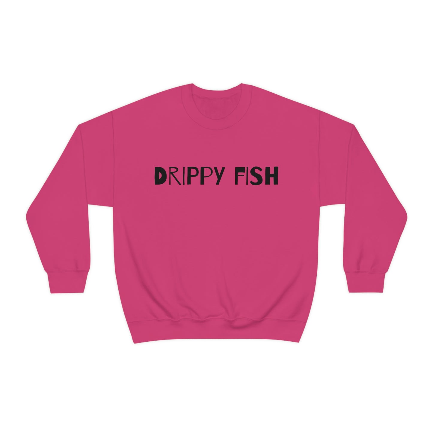 Drippy Fish™(blk lbl) Crewneck Sweatshirt