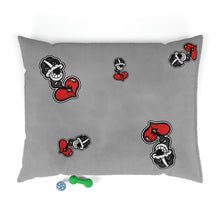 Load image into Gallery viewer, Grey Drippy Fish Pet Bed