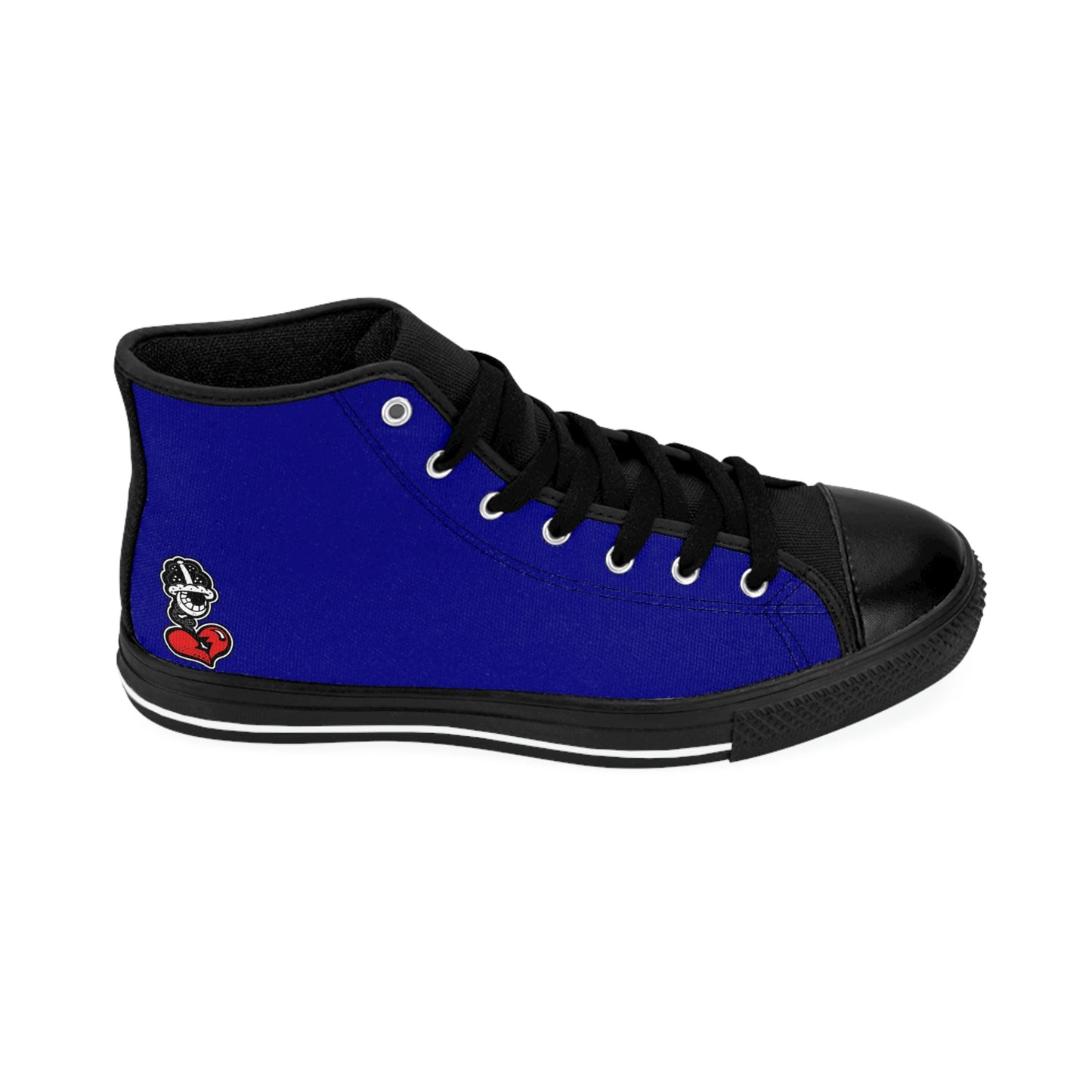 “Deep Blue C's" Men’s High-top Sneakers