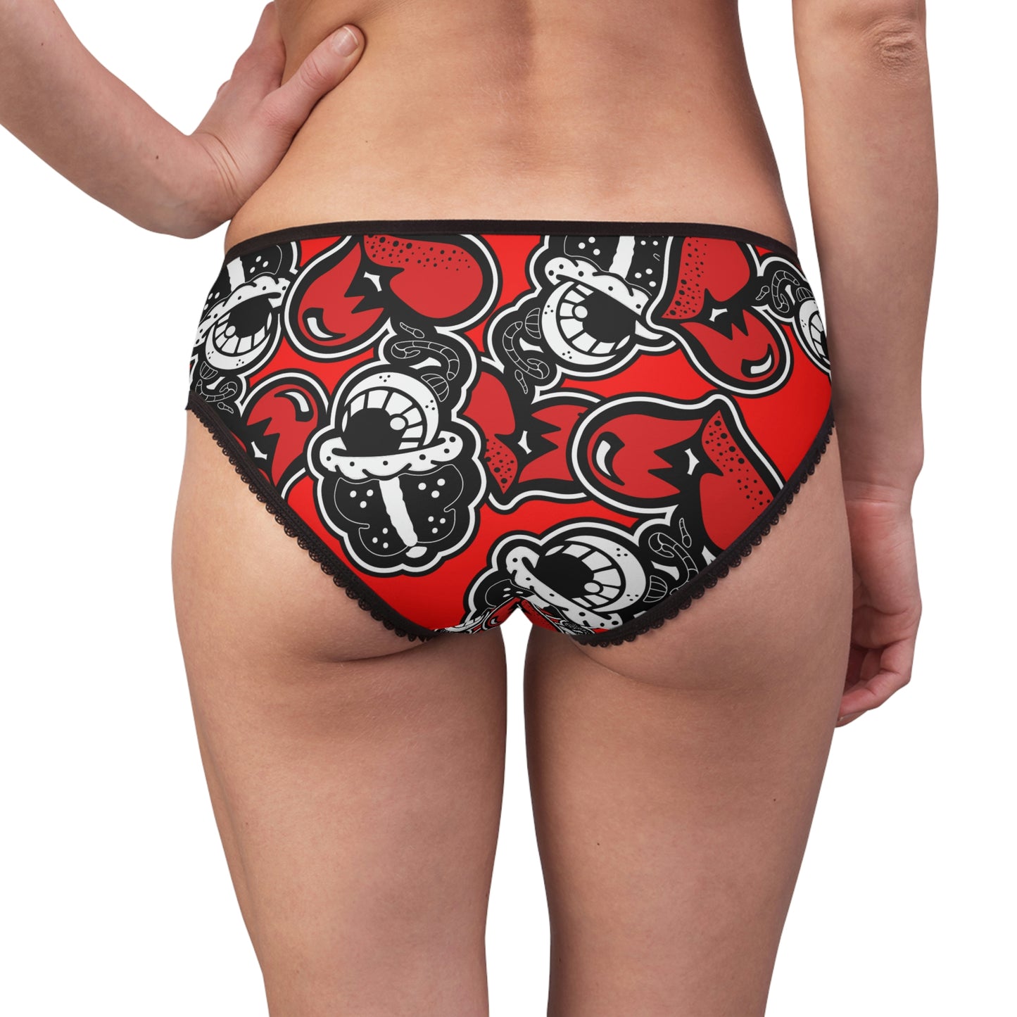 "Lady Drip" Red Women's Briefs